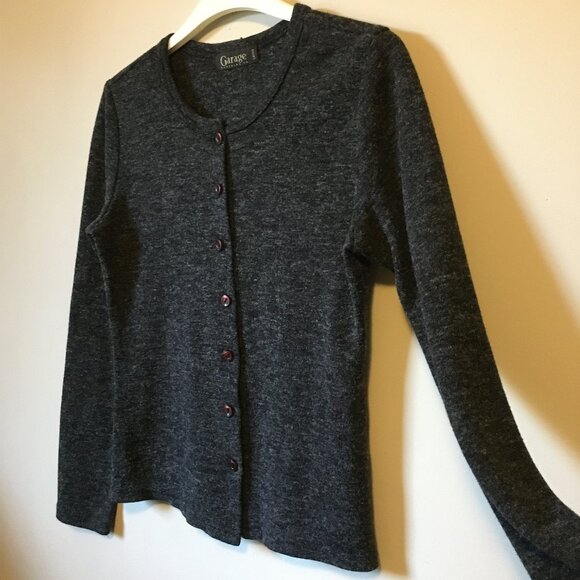 Vintage 90s Made in Canada Garage Button Up Cardigan - Picture 5 of 15